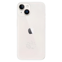 Odolné silikónové puzdro iSaprio - čiré - Lotos - iPhone 15