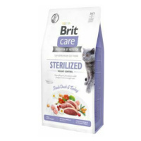 Brit Care Cat GF Sterilized Weight Control 7kg zľava