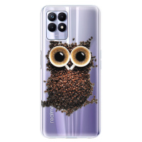 Odolné silikónové puzdro iSaprio - Owl And Coffee - Realme 8i