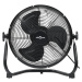 vidaXL Podlahový ventilátor, 3 rýchlosti 60 cm 115,2 W, čierny