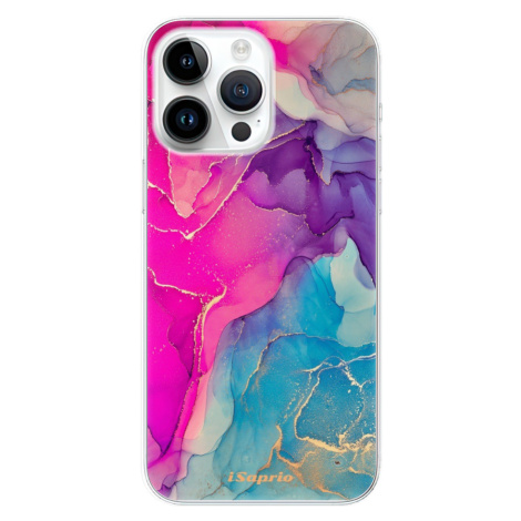 Odolné silikónové puzdro iSaprio - Purple Ink - iPhone 15 Pro Max