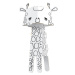 mamido  Detská omaľovánka 3D Žirafa