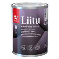 LIITU - Čierna tabuľová farba na steny čierna 1 L