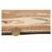 Ručne všívaný kusový koberec Lotus premium Fawn kruh Rozmery koberca: 120x120 kruh