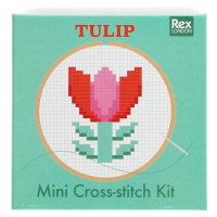 Kreatívna súprava Cross-stitch Kit Tulip – Rex London