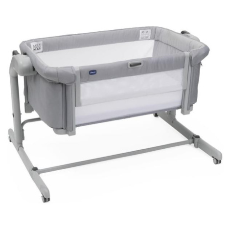 CHICCO Postieľka Next2Me Magic Evo - Grey Mist