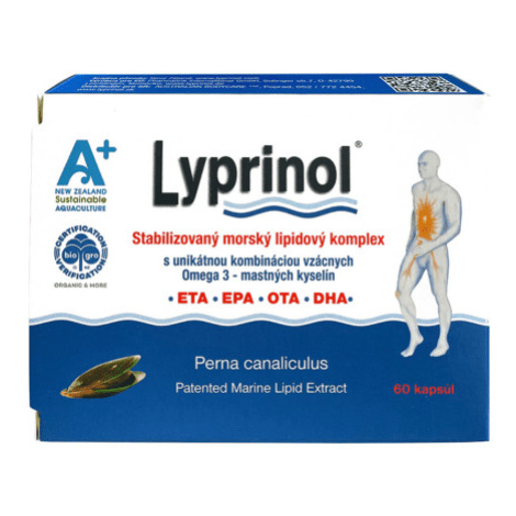 LYPRINOL Omega 3 (ETA, EPA, OTA, DHA) 60 kapsúl