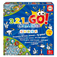 Spoločenská hra Hľadanie husí 3,2,1... Go! Challenge Goose Educa anglicky španielsky francúzsky 