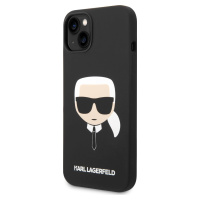 Karl Lagerfeld Kryt s MagSafe pre iPhone 14 Plus, Čierny