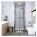 Sprchové dvere číre ESG 101 × 190 cm