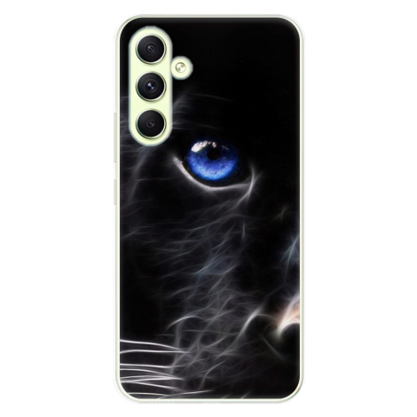 Odolné silikónové puzdro iSaprio - Black Puma - Samsung Galaxy A54 5G