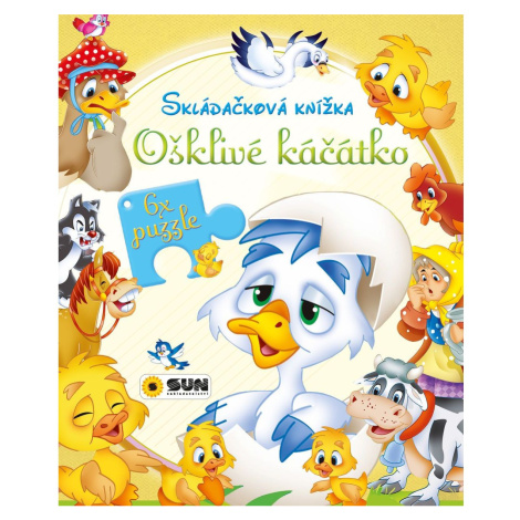 Sun Skládačková knížka Ošklivé káčátko s puzzle dílky CZ verzia