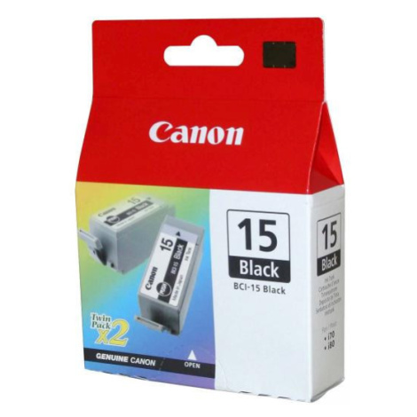 Canon BCI-15B 8190A002 2ks čierna (black) originálna cartridge