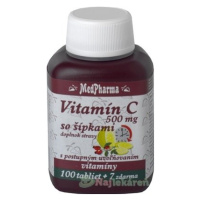 MedPharma VITAMÍN C 500MG so šípkami (s postupným uvoľňovaním) 100+7