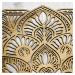 Vyrezávaná drevená Mandala - Symetria, Dub zlatý
