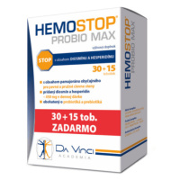 DA VINCI Hemostop probio max 30 + 15 kapsúl zadarmo