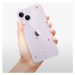 Odolné silikónové puzdro iSaprio - Abstract Triangles 02 - white - iPhone 14