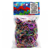 Rainbow Loom detské gumičky strakatý mix 05981