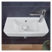 VILLEROY & BOCH - O.novo Umývadielko Compact 500x250 mm, s prepadom, 1 otvor na batériu vpravo, 