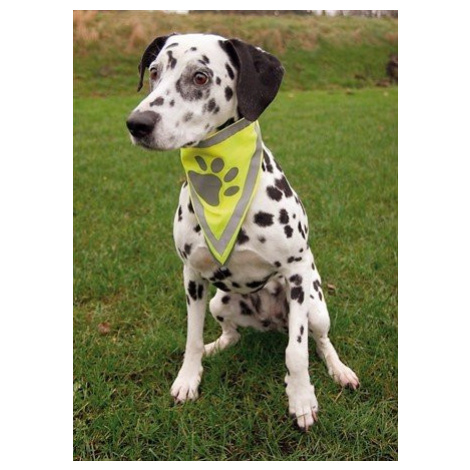 Trixie Neckerchief, reflective, XS–S: 22–28 cm