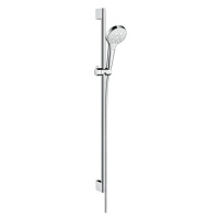 Hansgrohe Croma Select S, sprchová sada Multi so sprchovou tyčou 90 cm, biela/chrómová, HAN-2657