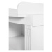 Biela nízka detská komoda s prebaľovacím pultom 120x98 cm Maxi – Roba