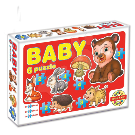 Dohány puzzle Baby zvieratká z lesa 635-3 DOHÁNY