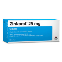 ZINKOROT 25 mg 50 tabliet