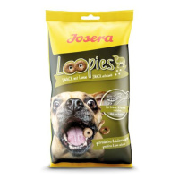 Josera Dog Loopies maškrta s jahňacím mäsom pre psy 150g