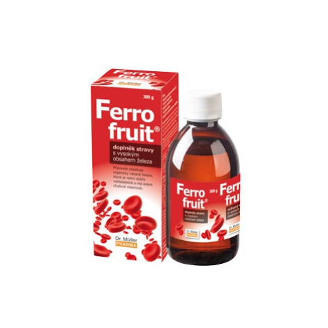 DR.MULLER FERRO FRUIT Sirup s vysokým obsahom železa 300 g