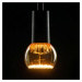 SEGULA LED-Floating-Globe G80 E27 4W straight gold