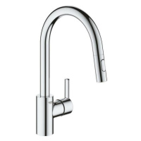 Drezová batéria Grohe Feel s vyťahovacou spŕškou, 2 prúdy chróm 31486001