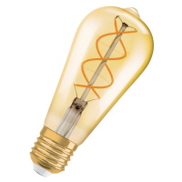 OSRAM LED Vintage 1906 Edison, zlatá, E27, 4 W, 2 000 K, stmiev.