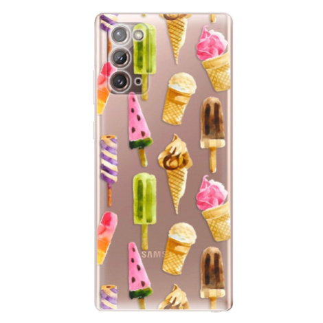 Odolné silikónové puzdro iSaprio - Ice Cream - Samsung Galaxy Note 20