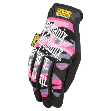 MECHANIX Dámske taktciké rukavice so syntetickou kožou Original - Pink Camo S/8