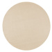 Kusový koberec Nasty 101152 Creme kruh - 133x133 (průměr) kruh cm Hanse Home Collection koberce