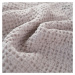 Svetloružová osuška 100x140 cm Honeycomb - Linen Tales