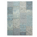 Kusový koberec Manhattan Patchwork Chenille Duck Egg - 120x170 cm Flair Rugs koberce