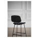 Čierne barové stoličky v súprave 2 ks 94 cm Bryan - Rowico