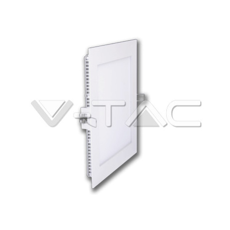 Mini LED panel štvorcový Premium zapustený 12W, 6400K, 1000lm, VT-1207 (V-TAC)