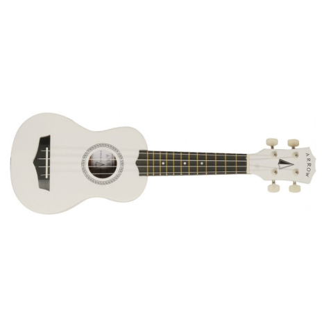 Sopránové ukulele Arrow PB10 WH - biele Arrow Storage Products