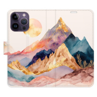 Flipové puzdro iSaprio - Beautiful Mountains - iPhone 14 Pro Max