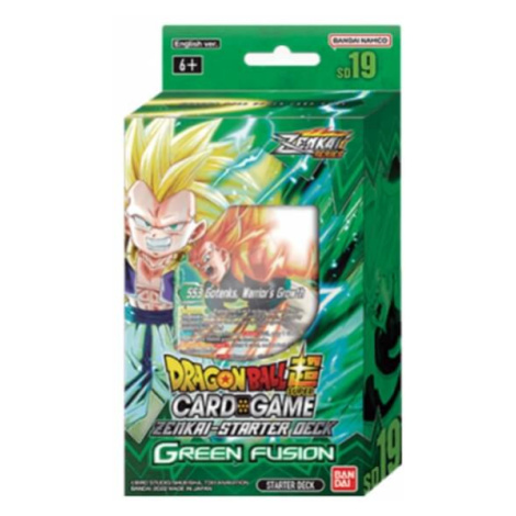 Bandai DragonBall Super Card Game Starter Deck [SD19] - Zenkai Series - Green Fusion