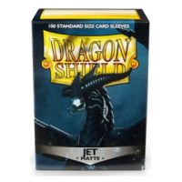 Dragon Shield Obaly na karty Dragon Shield Standard Sleeves - Matte Jet - 100 ks