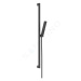 HANSGROHE - Pulsify E Set sprchovej hlavice, tyče a hadice, EcoSmart+, matná čierna 24381670