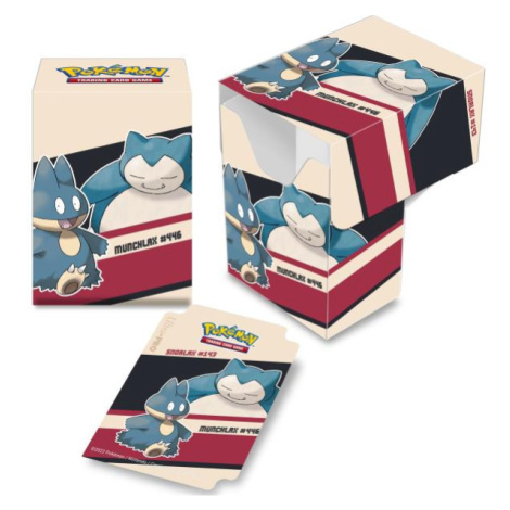 Pokémon UP: GS Snorlax Munchlax - Deck Box krabička na 75 kariet