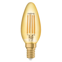 Radium LED Essence Ambiente E14 4W sviečka zlatá
