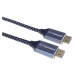 PREMIUMCORD Kábel DisplayPort 1.4 prípojný kábel, kovové a pozlátené konektory, 3m