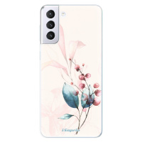Odolné silikónové puzdro iSaprio - Flower Art 02 - Samsung Galaxy S21+