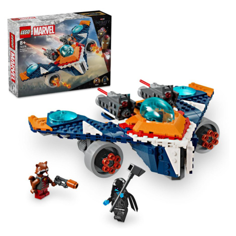 LEGO LEGO® Marvel Rocketův tryskáč Warbird vs. Ronan 76278